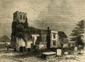 Kościół Tottenham, c1876. autorstwa Unbekannt
