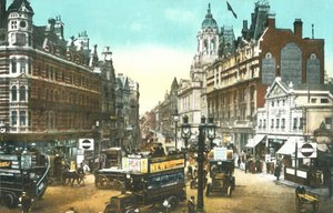 Tottenham Court Road, Londyn, . USUŃ, duplikuj, patrz 580036379 autorstwa Unbekannt