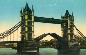 Tower Bridge, Londyn, ok. 1910. autorstwa Unbekannt