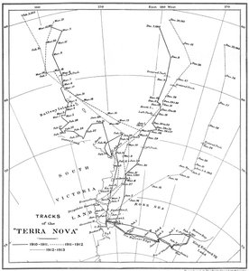 Ślady Terra Nova, 1910-1913, 1913 autorstwa Unbekannt