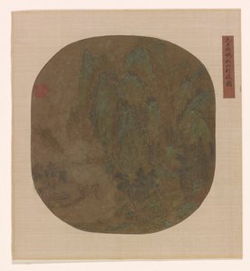 Podróżowanie po górach jesieni, dynastia Ming lub Qing, 1600-1725. autorstwa Unbekannt