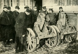 Moździerze okopowe zdobyte na Niemcach, I wojna światowa, 1914, c1920. autorstwa Unbekannt
