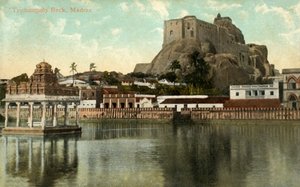 Skała Trichinopoly, Madras, 1917. autorstwa Unbekannt