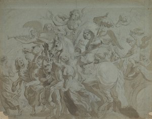 Triumf Eucharystii, połowa XVII wieku. autorstwa Unbekannt