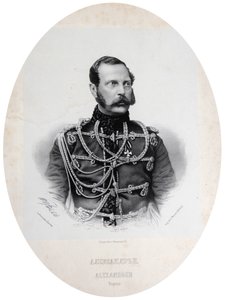 Car Rosji Aleksander II, lata 1860 autorstwa Unbekannt
