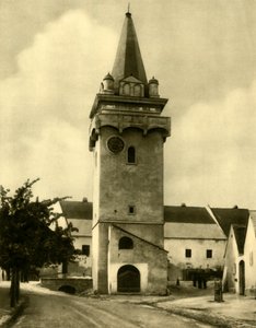 Wieża Turka, Breitenbrunn, Burgenland, Austria, c1935. autorstwa Unbekannt
