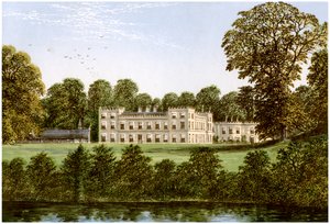 Ugbrooke, Devon, dom Lorda Clifforda, ok. 1880 r. autorstwa Unbekannt