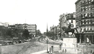 Union Square, Nowy Jork, USA, 1895. autorstwa Unbekannt