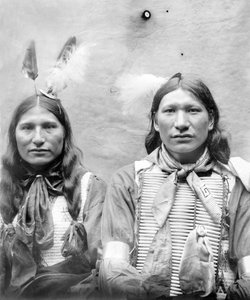 Stany Zjednoczone : Rdzenni Amerykanie - c1890 autorstwa Unbekannt