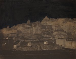 Bez tytułu, [budynki, prawdopodobnie stanowisko archeologiczne], lata 60. XIX wieku. autorstwa Unbekannt