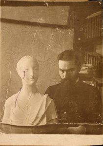 Valery Bryusov, rosyjski pisarz i poeta, 1900 autorstwa Unbekannt