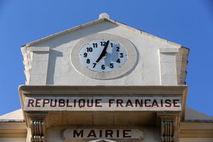 Vallabregues, ratusz, Vallabregues, Francja autorstwa Unbekannt