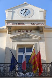 Vallabregues, ratusz, Vallabregues, Francja autorstwa Unbekannt