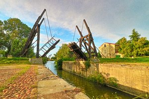 Van Gogh, most Langlois w Arles (zdjęcie) autorstwa Unbekannt