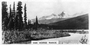 Pasmo Van Horne, Kanadyjskie Góry Skaliste, ok. 1920 r. autorstwa Unbekannt