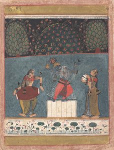Vasant Ragini: Folio z serii ragamali Girlanda trybów muzycznych, ca. 1630-40. autorstwa Unbekannt