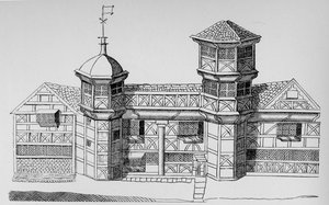 Dwór Vaux Hall, ok. 1813, 1912 r. autorstwa Unbekannt