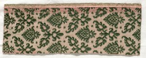 Aksamitny Fragment, 1500s. autorstwa Unbekannt