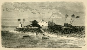 Widok na Usta Hooghly, 1890. autorstwa Unbekannt