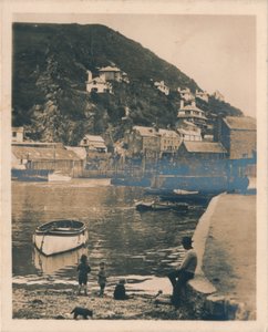 Widok z portu - Polperro, 1927 autorstwa Unbekannt