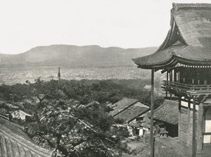 Widok ze wzgórz, Kioto, Japonia, 1895. autorstwa Unbekannt