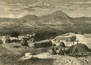 Widok w południowej Armenii, 1890. autorstwa Unbekannt