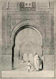 Widok w Auli Dwóch Sióstr, XIX w., 1907. autorstwa Unbekannt