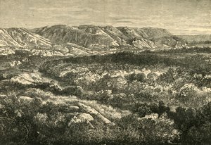Widok w Dolinie Jordanu, 1890 r. autorstwa Unbekannt