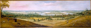 „Widok na Greenwich”, c1625 autorstwa Unbekannt