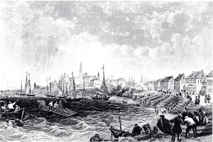 Widok Kostromy, ok. 1835 autorstwa Unbekannt