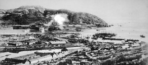 Widok Port Arthur, Mandżuria, 1904. autorstwa Unbekannt