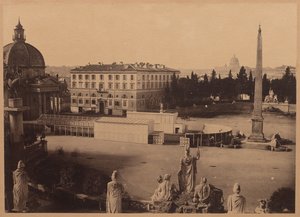 Widok na Rzym, ok. 1860. autorstwa Unbekannt