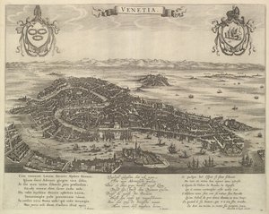 Widok Wenecji, połowa XVII wieku. autorstwa Unbekannt
