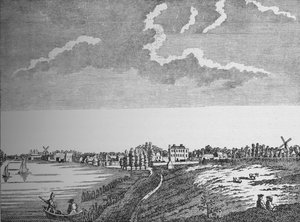 Widok Wandsworth, Surrey, c1780, 1912 autorstwa Unbekannt