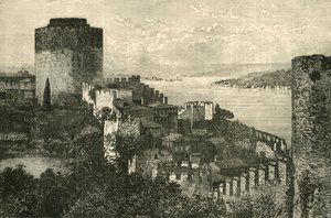Widok na Bosfor: Zamek Europy, 1890. autorstwa Unbekannt