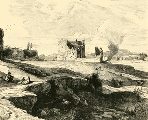 Widok na Campagna z Via Appia, 1890. autorstwa Unbekannt