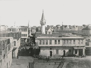 Widok na Stare Miasto, Suez, Egipt, 1895. autorstwa Unbekannt