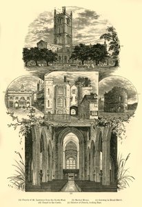 Widoki w Ludlow, 1898. autorstwa Unbekannt