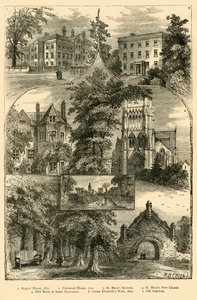 Widoki w Stoke Newington, ok. 1876 r. autorstwa Unbekannt