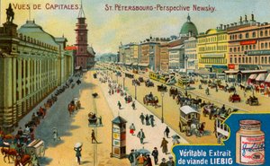 Widoki stolic: Newski Prospekt, Petersburg, ok. 1900 autorstwa Unbekannt