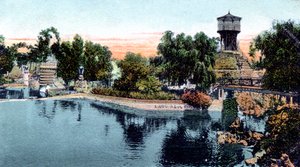 Villa Dolores, Blue Lake, Montevideo, Urugwaj, ok. 1900 autorstwa Unbekannt