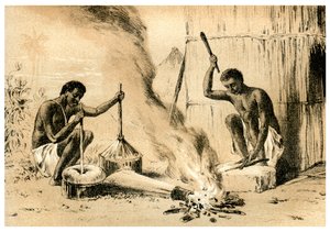 Wiejscy kowale, 1883 autorstwa Unbekannt