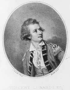 Vincenzo Lunardi, ok. 1770 autorstwa Unbekannt