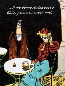 Archiwalna francuska pocztówka, c1900 autorstwa Unbekannt
