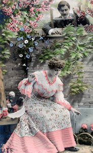 Archiwalna francuska pocztówka, c1900 autorstwa Unbekannt