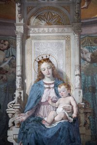 Obraz Matki Boskiej z Dzieciątkiem w kościele San Filippo Neri, Turyn, Włochy autorstwa Unbekannt