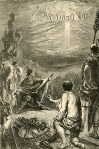 Wizja Krzyża w Saxa Rubra, 1890. autorstwa Unbekannt