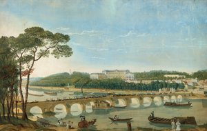 Wizyta króla Franciszka I i królowej Neapolu u Karola X w St Cloud, maj 1830 XIX wiek autorstwa Unbekannt