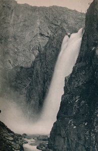 Wodospad Voringa, 1914. autorstwa Unbekannt