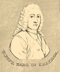 W. Pitt, hrabia Chatham, 1708-1778, 1830. autorstwa Unbekannt